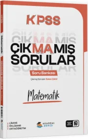 Akademi Denizi KPSS Matematik Çıkmamış Sorular Soru Bankası