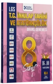 Krallar Karması 8. Sınıf LGS T.C. İnkılap Tarihi ve Atatürkçülük 16 x 10 Branş Denemeleri