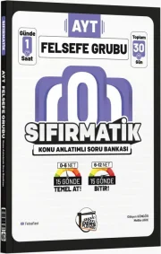 Ders Platosu AYT Felsefe Sıfırmatik Konu Anlatımlı Soru Bankası