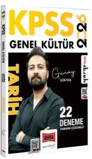 Yargı 2026 KPSS Tarih 22 Deneme Çözümlü - Günay Göktaş Yargı Yayınları