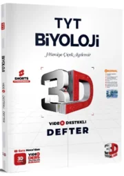 3D Yayınları YKS TYT Biyoloji Video Destekli Defter 3D Yayınları