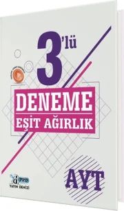 Yayın Denizi AYT Eşit Ağırlık 3 lü Pro Deneme