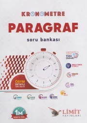 Limit YKS TYT KPSS Paragraf Kronometre Soru Bankası Video Çözümlü Limit Yayınları