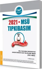 Çap Yayınları 2021 MSÜ Tıpkı Basım