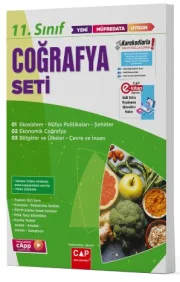 Çap Yayınları 11. Sınıf Coğrafya Seti