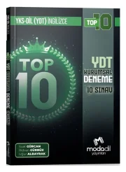 Modadil YKSDİL İngilizce TOP 10 Kurumsal Deneme Modadil Yayınları
