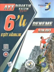 Didaktik Kalem AYT Eşit Ağırlık 6 lı Deneme Sınavı