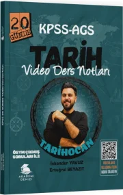 Akademi Denizi KPSS AGS Tarih Video Ders Notları