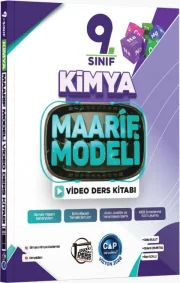 Çap Yayınları 9. Sınıf Kimya Maarif Video Ders Kitabı