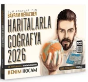 Benim Hocam 2026 KPSS MEB-AGS TYT AYT Haritalarla Coğrafya - Bayram Meral Benim Hocam Yayınları