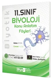 Biyotik Yayınları 11. Sınıf Biyoloji Konu Anlatım Föyleri
