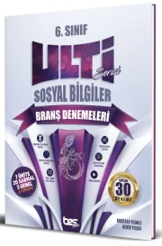Ulti Yayınları 6. Sınıf Sosyal Bilgiler  Denemeleri