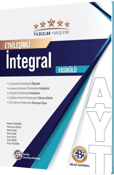 Yıldızlar Yarışıyor AYT İntegral  Etkileşimli Fasikülü