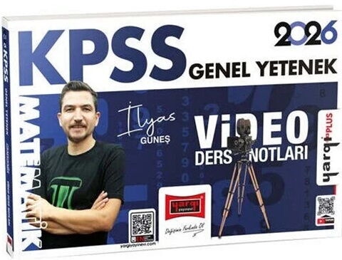 Yargı 2026 KPSS Matematik Video Ders Notları - İlyas Güneş Yargı Yayınları