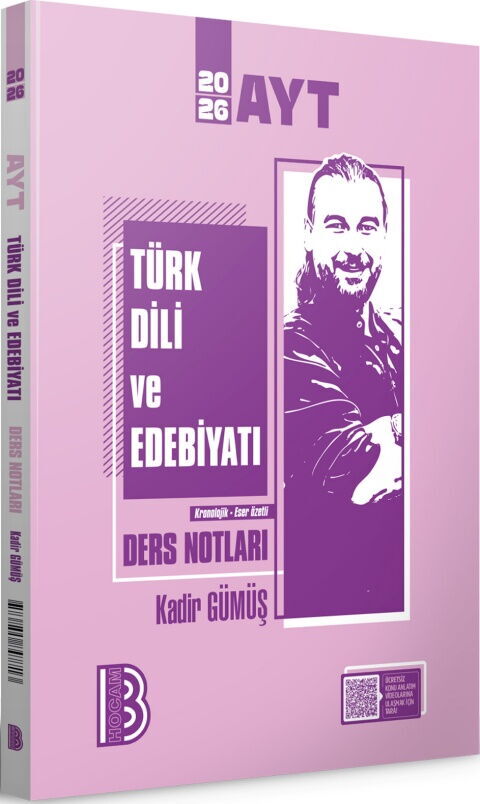 Benim Hocam 2026 YKS AYT Türk Dili ve Edebiyatı Ders Notları - Kadir Gümüş Benim Hocam Yayınları