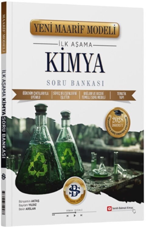Bilgi Sarmal 2028 YKS TYT AYT Kimya Maarif Modeli İlk Aşama Soru Bankası Bilgi Sarmal Yayınları