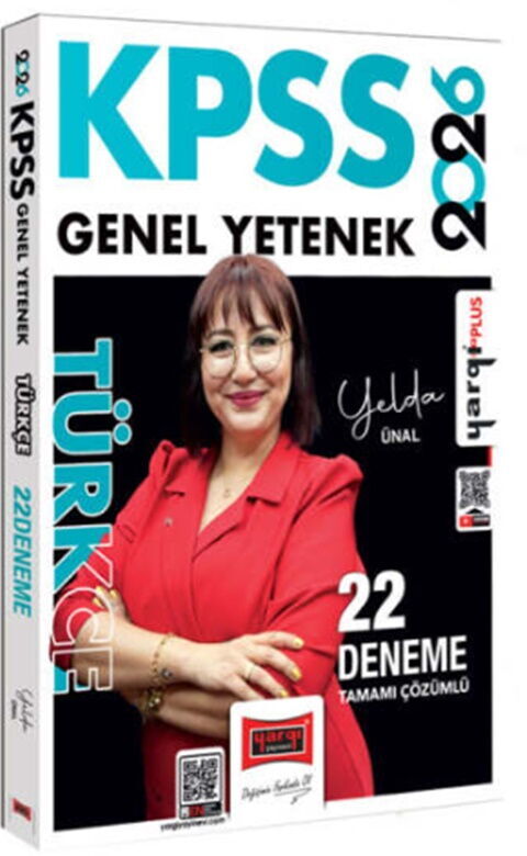 Yargı 2026 KPSS Türkçe 22 Deneme Çözümlü - Yelda Ünal Yargı Yayınları