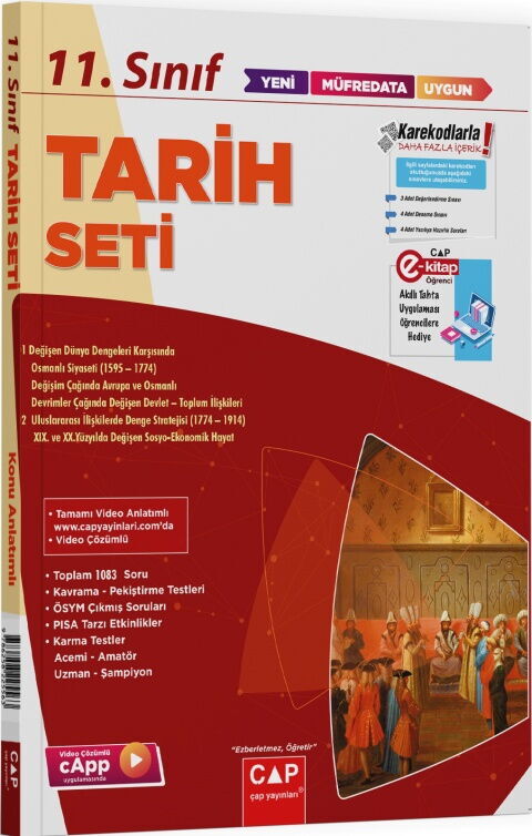 Çap Yayınları 11. Sınıf Tarih Anadolu Seti