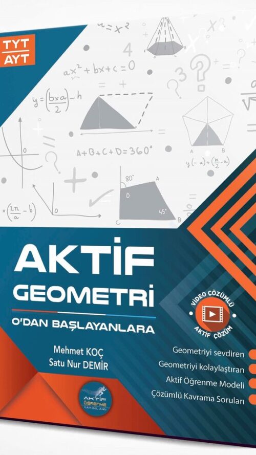 Aktif Öğrenme Yayınları TYT AYT Geometri 0 dan Başlayanlara