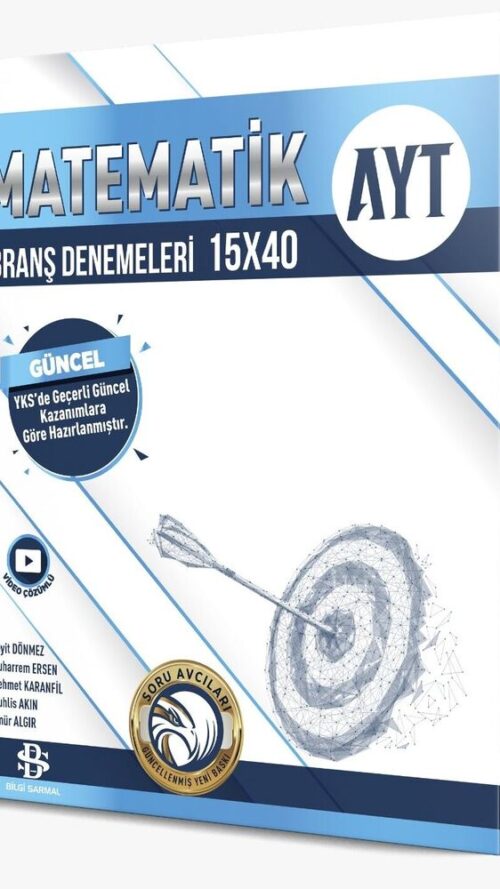 Bilgi Sarmal Yayınları AYT Matematik 15 x 40 Branş Denemeleri