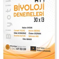 Biyotik Yayınları AYT Biyoloji Biyotik 30 x 13 Denemeleri