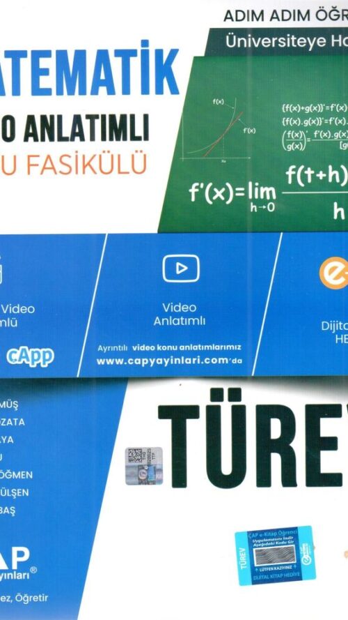 Çap Matematik Türev Konu Anlatımlı Soru Bankası