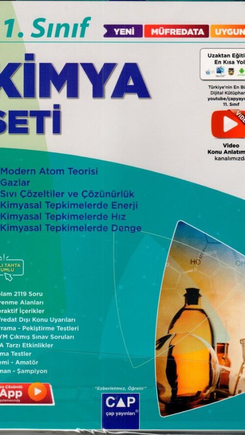 Çap Yayınları 11. Sınıf Kimya Anadolu Seti