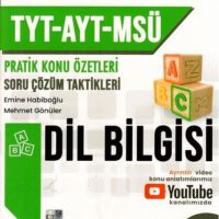 Çap Yayınları TYT AYT MSÜ Dil Bilgisi Konu Özetleri Soru Çözüm Taktikleri