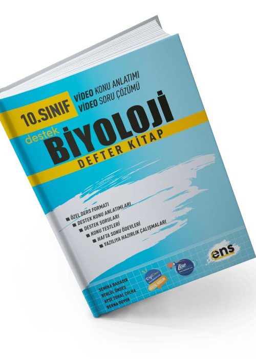 ENS Yayıncılık 10. Sınıf Biyoloji Defter Kitap