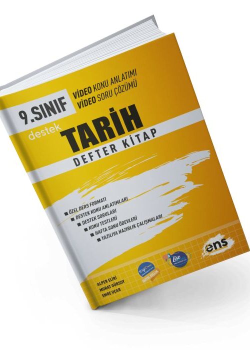 ENS Yayıncılık 9. Sınıf Tarih Defter Kitap