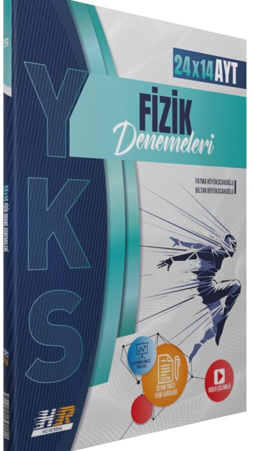 Hız ve Renk Yayınları AYT Fizik 24 x 14 Denemeleri