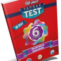 İlk Önce Yayıncılık 6. Sınıf Din Kültürü ve Ahlak Bilgisi Yaprak Test