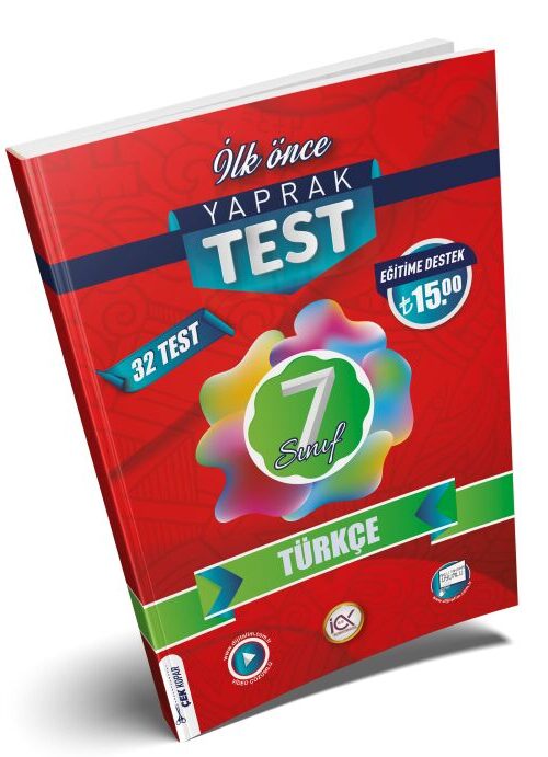 İlk Önce Yayıncılık 7. Sınıf Türkçe Yaprak Test