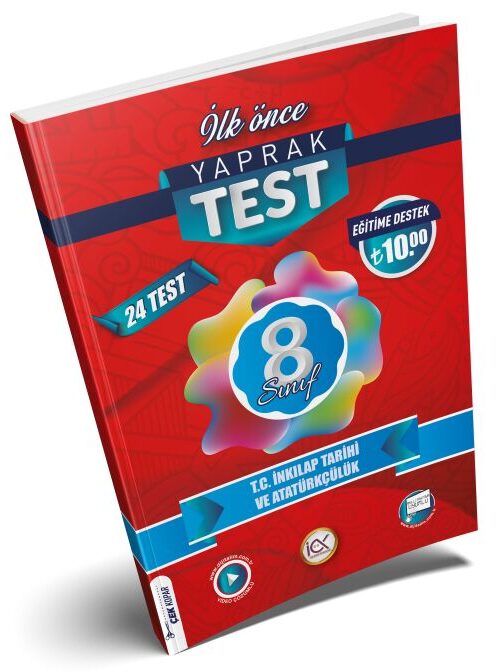 İlk Önce Yayıncılık 8. Sınıf T. C. İnkılap Tarihi ve Atatürkçülük Yaprak Test