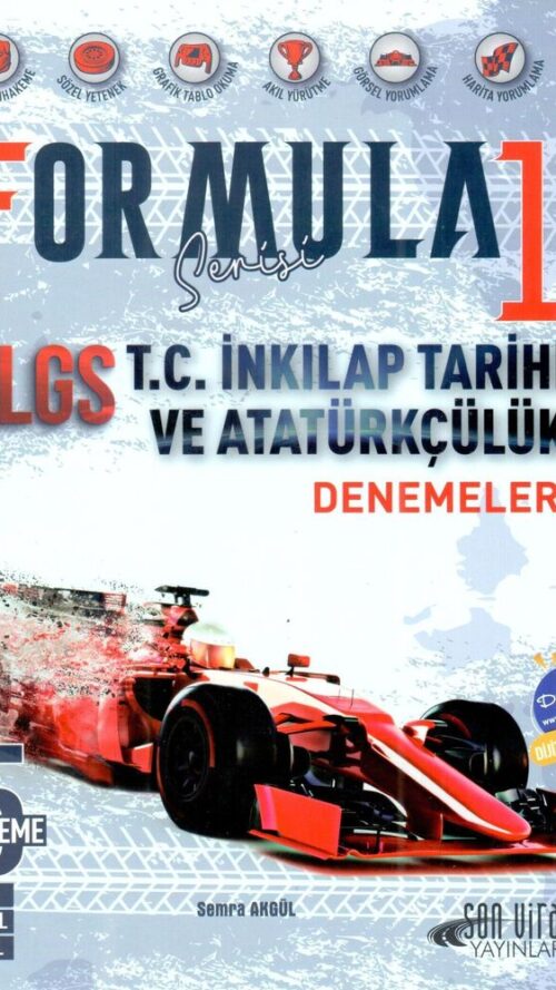 Son Viraj Yayınları 8. Sınıf LGS T.C. İnkılap Tarihi Formula Serisi 25 Denemeleri