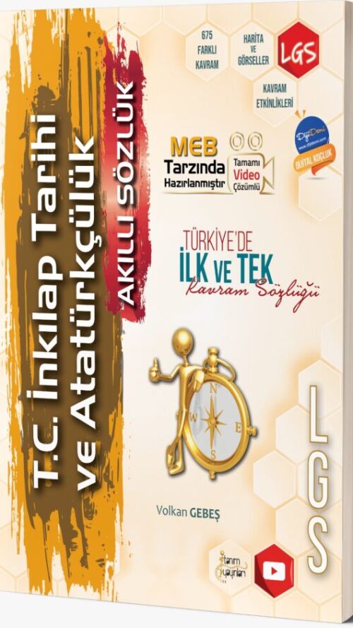 Tanım Yayınları LGS T.C İnkılap Tarihi ve Atatürkçülük Akıllı Sözlük