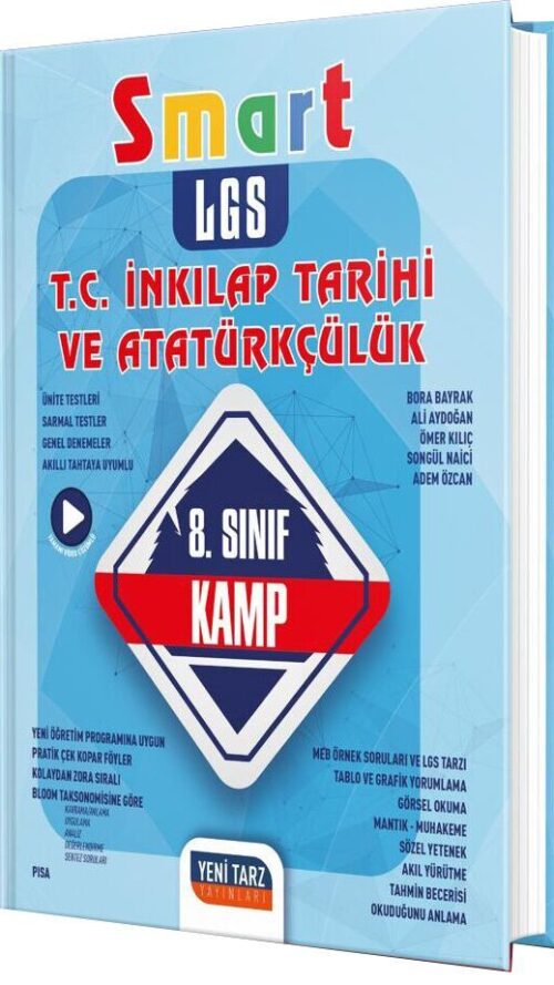 Yeni Tarz 8. Sınıf LGS T. C. İnkılap Tarihi ve Atatürkçülük Smart Kamp