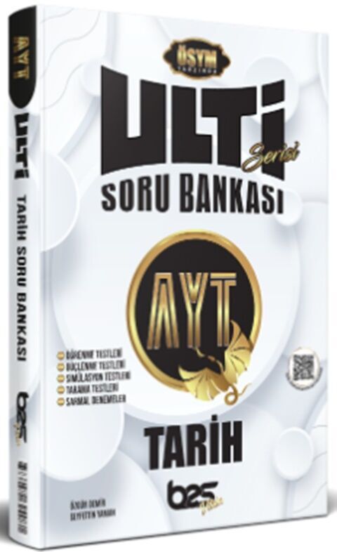 Ulti Yayınları AYT Tarih  Soru Bankası