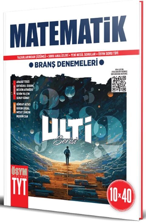 Ulti Yayınları TYT Matematik  10 x 40 Branş Denemeleri