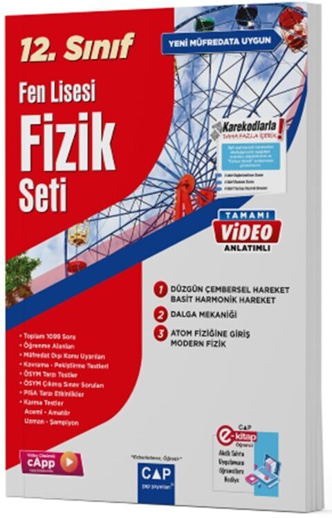 Çap 12. Sınıf Fen Lisesi Fizik Seti