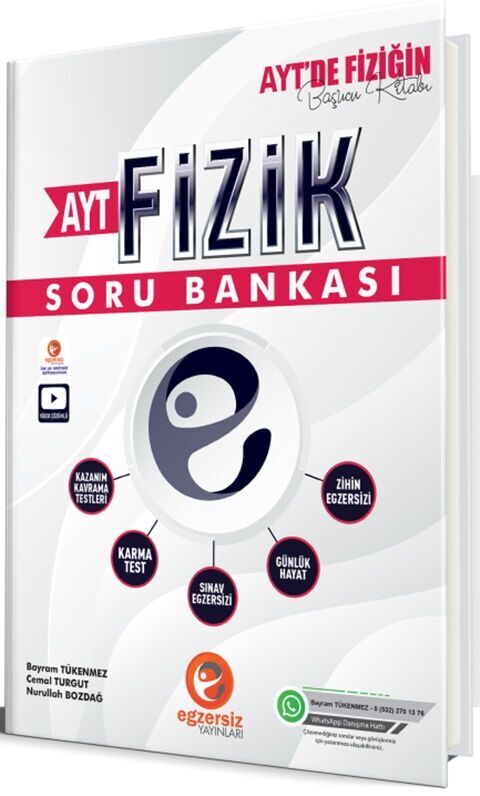 Egzersiz Yayınları AYT Fizik Soru Bankası