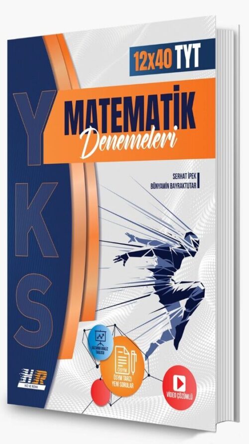 Hız ve Renk Yayınları TYT Matematik 12 x 40 Denemesi