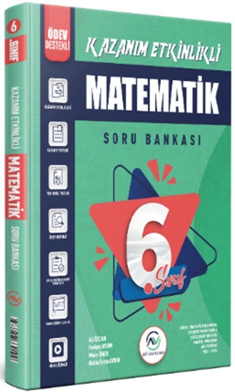 Av Yayınları 6. Sınıf Matematik Kazanım Etkinlikli Soru Bankası