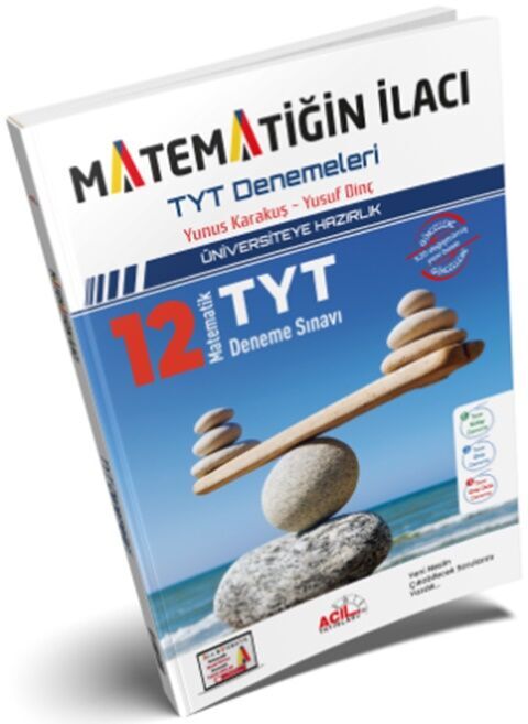 Acil Yayınları TYT Matematiğin İlacı Matematik Denemeleri