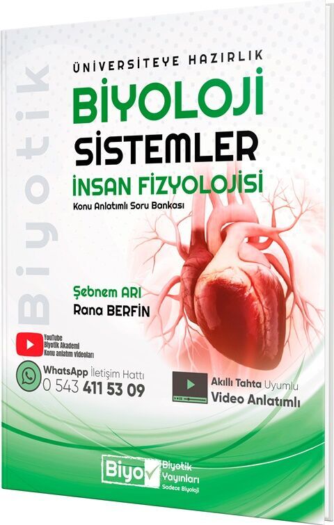 Biyotik Yayınları Biyoloji Sistemler İnsan Fizyolojisi