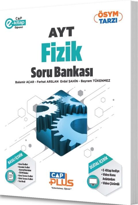 Çap Yayınları AYT Fizik Plus Soru Bankası