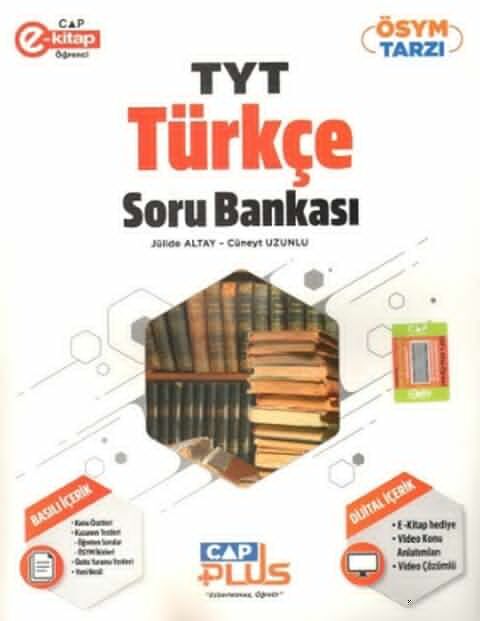 Çap Yayınları TYT Türkçe Plus Soru Bankası