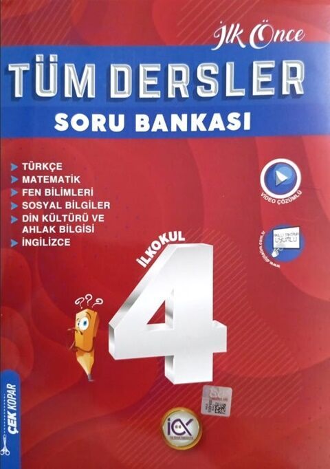 İlk Önce Yayıncılık 4. Sınıf Tüm Dersler Soru Bankası