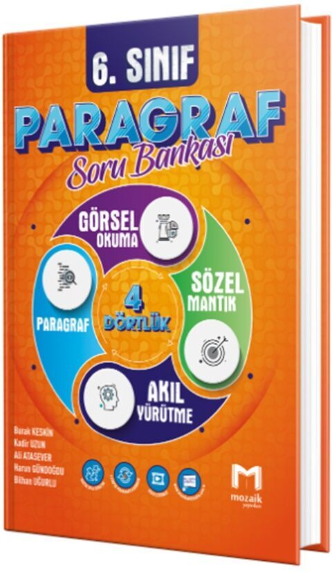 Mozaik Yayınları 6. Sınıf Paragraf Soru Bankası