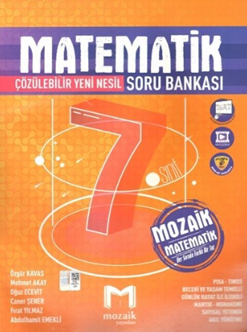 Mozaik Yayınları 7. Sınıf Matematik Soru Bankası